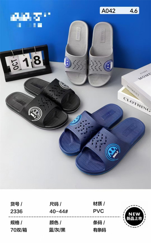 2025 new slippers plastic men's slippers summer bathroom non-slip cheap shoes stall supply manufacturers wholesale