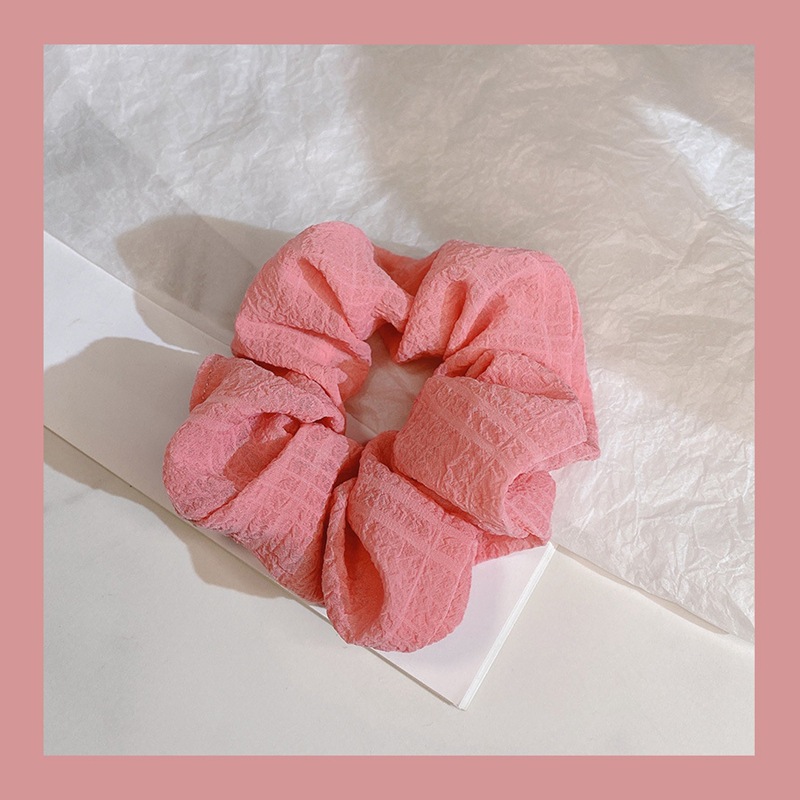 Piggy de peluche de primavera, lazo para el cabello, celebridad de Internet, nueva cuerda para la cabeza de todo fósforo, banda de goma, cuerda para el cabello para mujer, funda de cuero, tocado