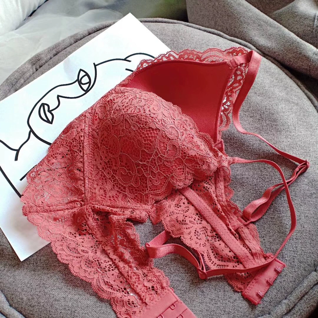 Sexy underwear, supporting wireless bra, increased thickness, 5cm