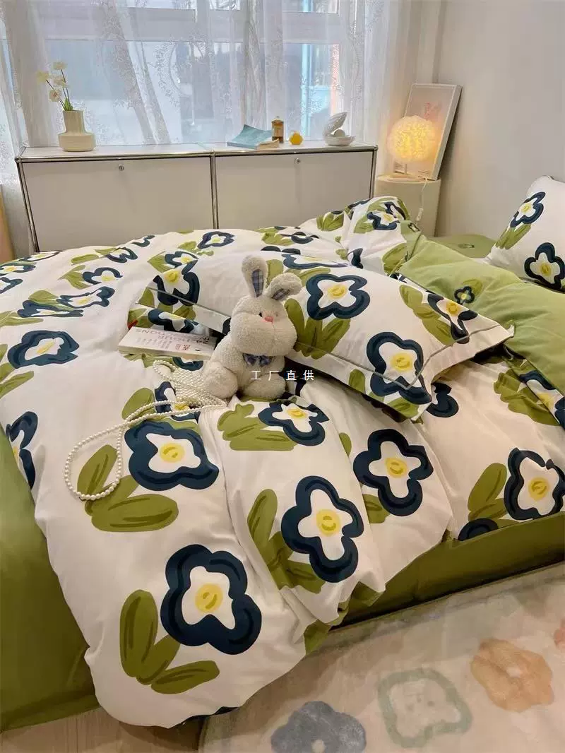 【十米纯棉布料】大布块布料宽幅2.35米床单被套面料处理