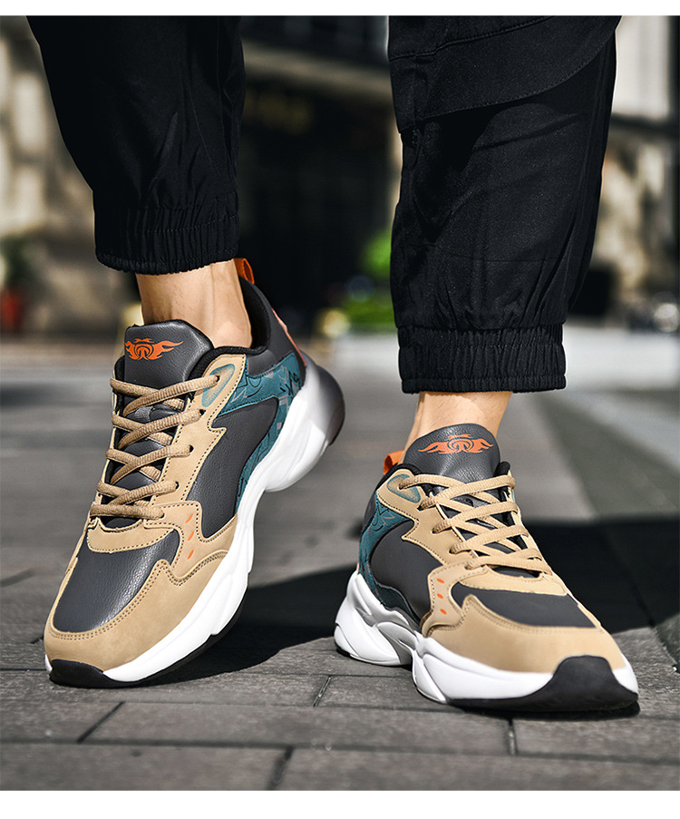 Man Sports Shoes Sneakers Canvas Rubber Sole Cushioned Lightweight Footwear_voghion.com