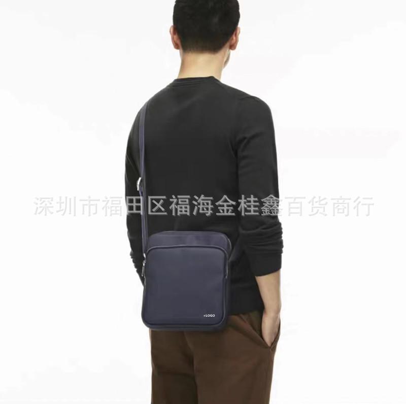 Crocodile New Men's Bag Casual Men's Genuine Leather Backpack Foreign Trade Wholesale Fashion Shoulder Bag Crossbody Bag Factory Direct Sale