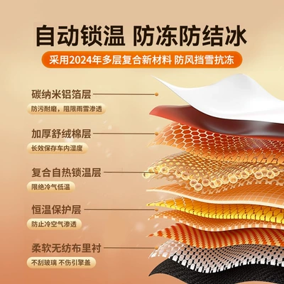 Car snow shield: Front Windshield Anti-Freeze Cover