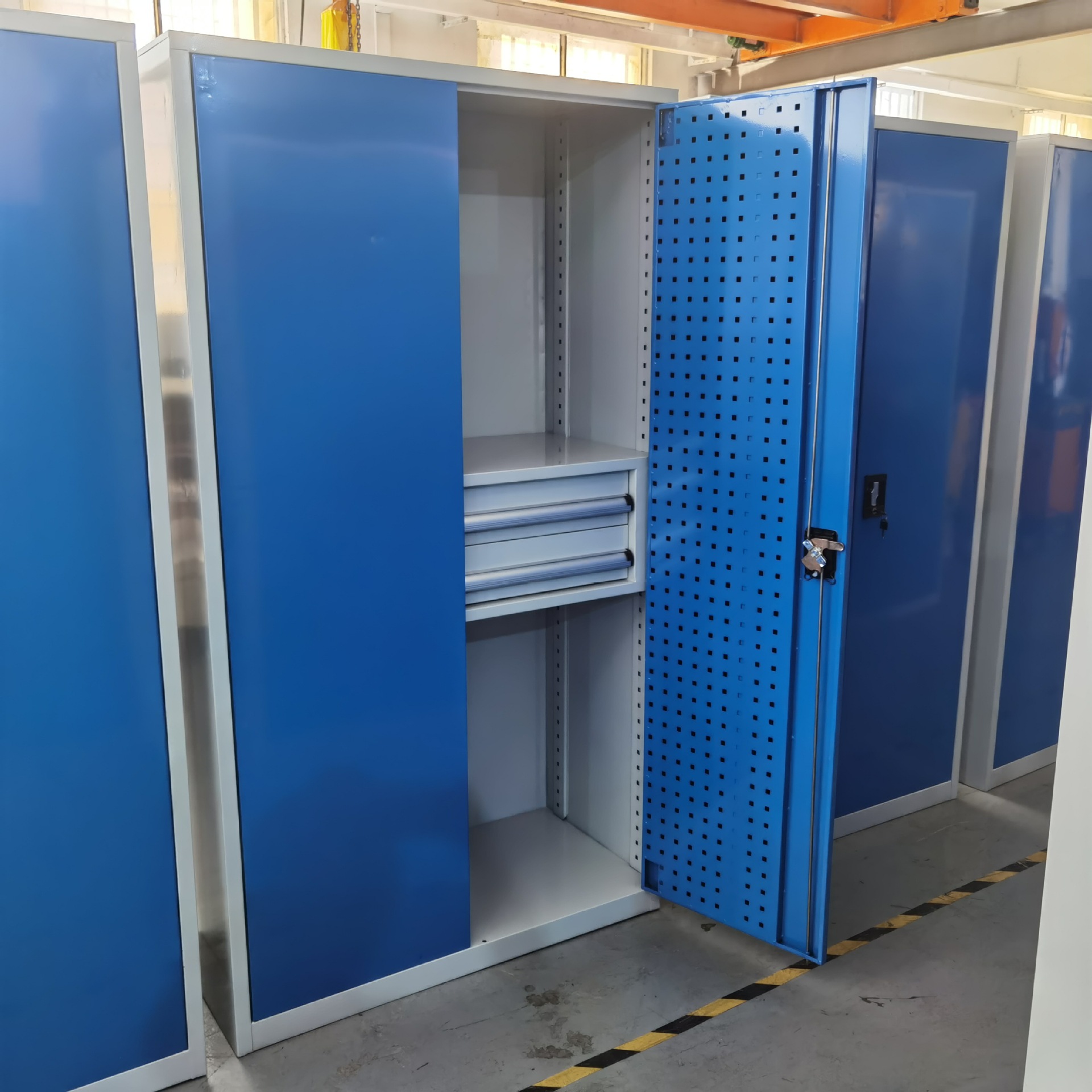 加厚重型检修工具管理柜 铁路部门用置物柜 全钢制烤漆工具柜