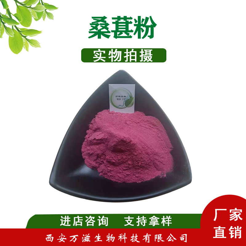 桑葚粉 桑葚果粉桑葚提取物  固体饮料 SC厂家 资质齐全 批发包邮