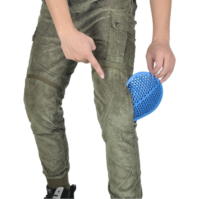 Pantalones de montar motocicleta resistente al viento a prueba de viento Harley stretch PANA pantalones de mezclilla de los hombres resistentes al desgaste