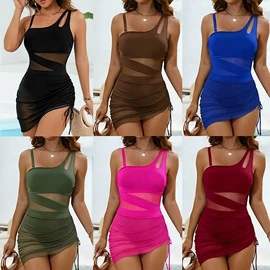 比基尼;连体泳衣;泳裤