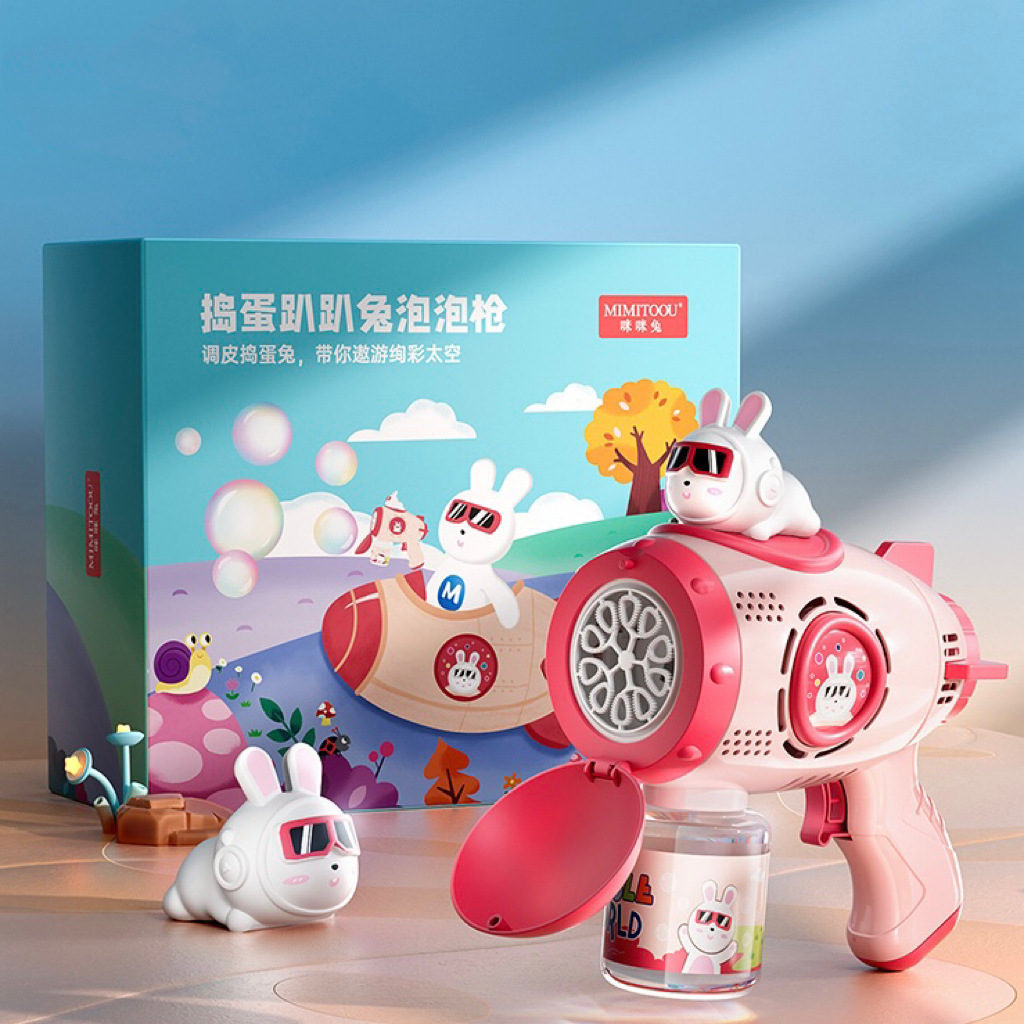 Juegos infantiles automáticos con burbujas Gaterin burbujas pistolas colocan juguetes al por mayor