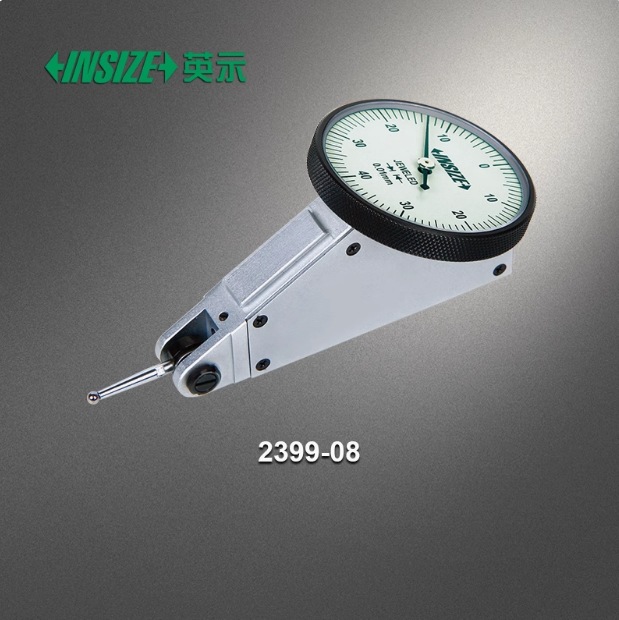 INSIZE英示斜面2399杠杆百分表0.8mm