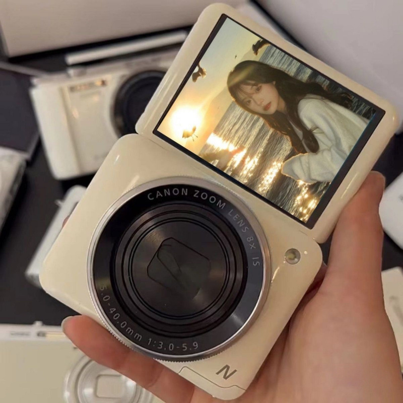 High-Definition Camera That Can Take Pictures, Dual-Camera Cute Digital Camera, Campus Students Upload Mobile Phone Travel Record Camera