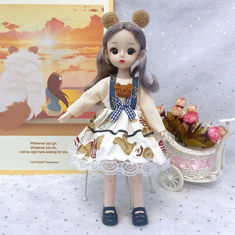 Кукла, набор принцессы, семейная игрушка, 30 см, 3D