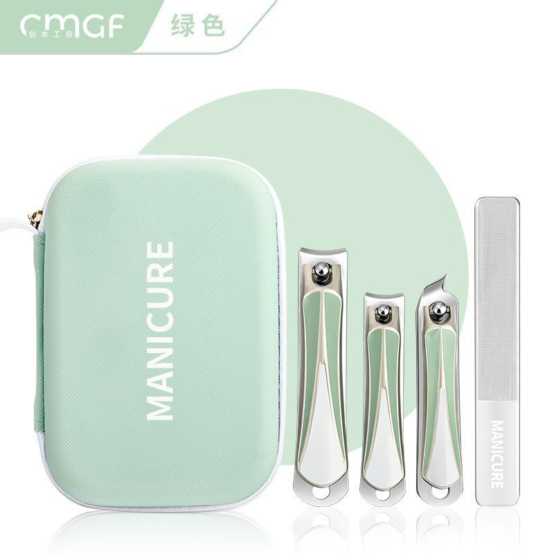 Kit de cortador de uñas casero alicates de uñas de uñas para mujeres herramientas de pinza de garganta de uñas tijeras de pulido
