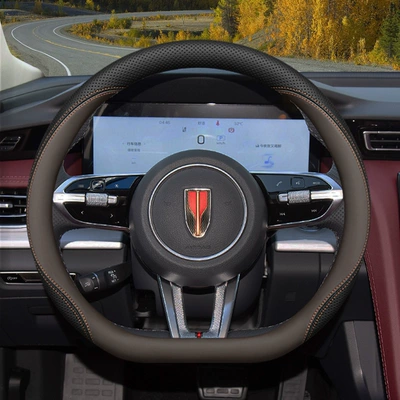 2025 Hongqi H5 Steering Wheel Steering wheel cover - d-type-special-black-brown-default