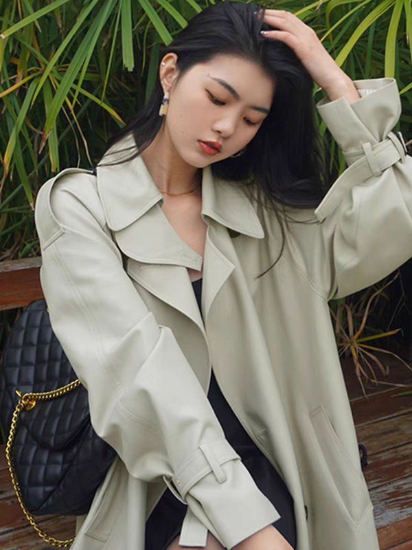 风衣外套女中长款小个子2025新款秋季今年流行英伦风气质工装大衣|undefined