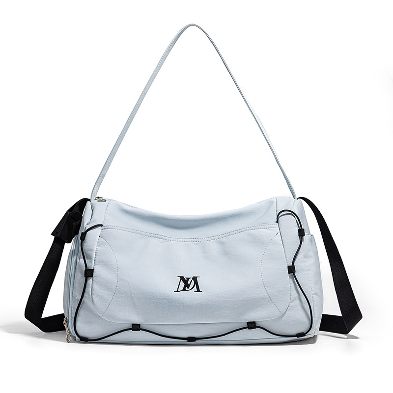 2025 nueva montaña bolsa de viaje al aire libre bolsa deportiva de gran capacidad para mujeres anti-derramamiento bolso de hombro portátil