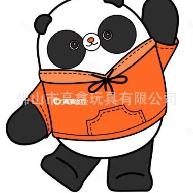 熊猫人偶服装熊猫充气人偶服装动物服装舞台表演服装行走人偶服装