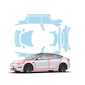 17-23 Tesla Model 3 üçün TPU cızılmayan qoruyucu film