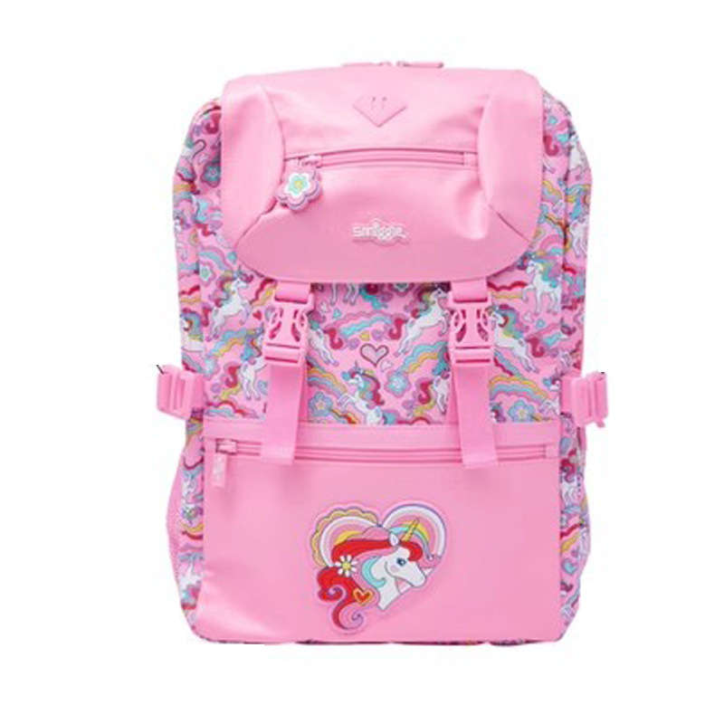 Australia smiggle mochila escolar para estudiantes de primaria y secundaria mochila para niños bolsa de ocio al aire libre mochila de dibujos animados de gran capacidad