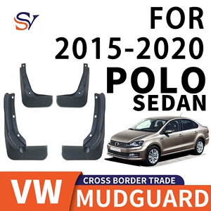2015-2020 Volkswagen POLO sedan avtomobil təkər palçıqları, PP yumşaq rezin