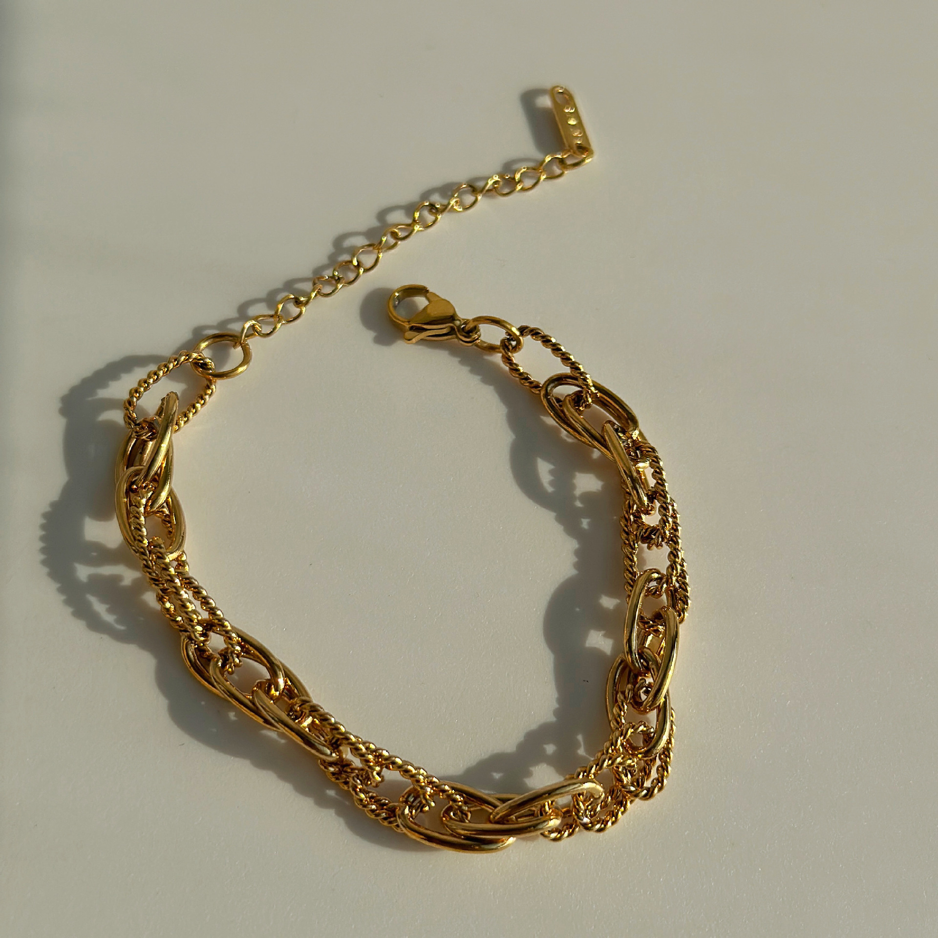 Titanium Steel Material Simple Style Solid Color Titanium Steel Plating Necklace