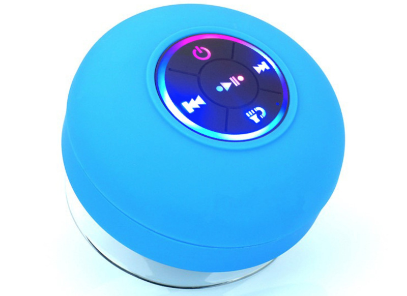 メーカーの新型スピーカーledが光る浴室防水bluetoothスピーカー大吸盤携帯電話スタンド音響|undefined