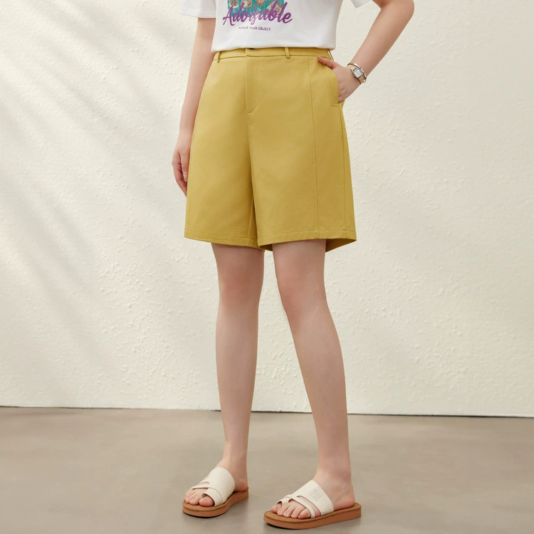 [Leisel укороченные брюки] Тонкие свободные короткие шорты с широкими ножками, стройные большие размеры, женские толстые mm летние новые