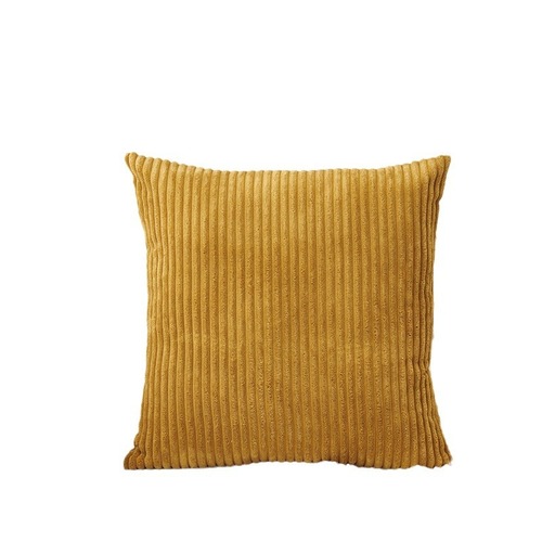 Corduroy Striped Throw Pillow Cushion Cross-border Amazon Sofa Office Bedside Bay Window Cushion Cover