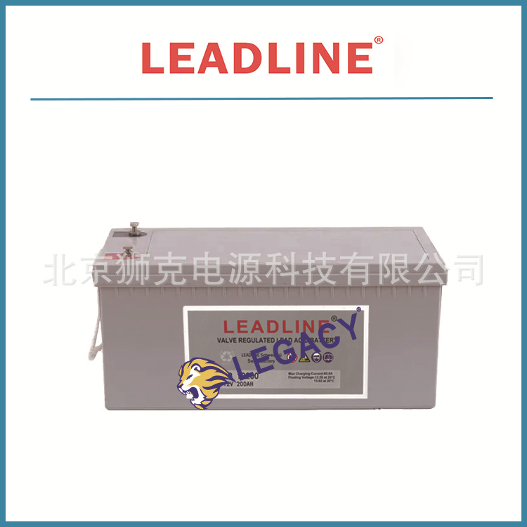 LEADLINE蓄电池EVR12200 12V200AH太阳能船舶蓄电池