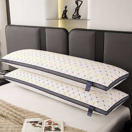 2025新款满天星双人枕头枕芯跨境电商热卖长枕头枕芯工厂直销