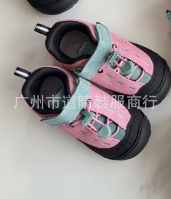KN003 现货升级版科恩韩版魔术贴潮流keen丑萌翻毛皮莆系童鞋批发|undefined