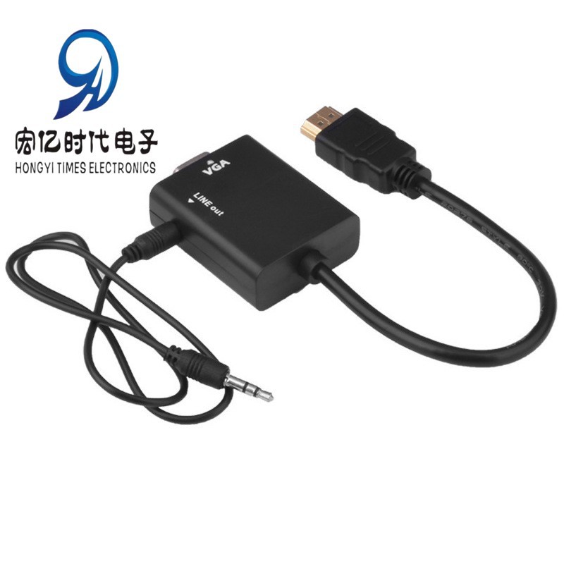 Wholesale HDMI to VGA conversion cable with audio HDMI2VGA converter…