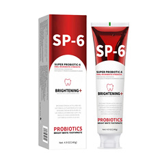 Sp6 Probiotic Toothpasteのホワイトニング、Sp6のプロバイオティクスのホワイトニングの歯磨き粉は広州がありません。