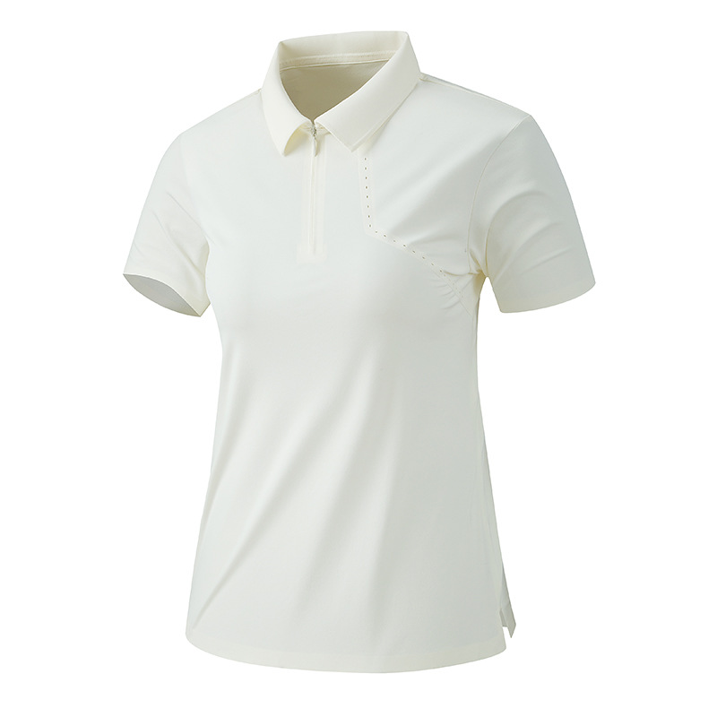 Playera Polo de Manga Corta de Nylon, De Secado Rápido, Transpiración, Sensación Fría image 10