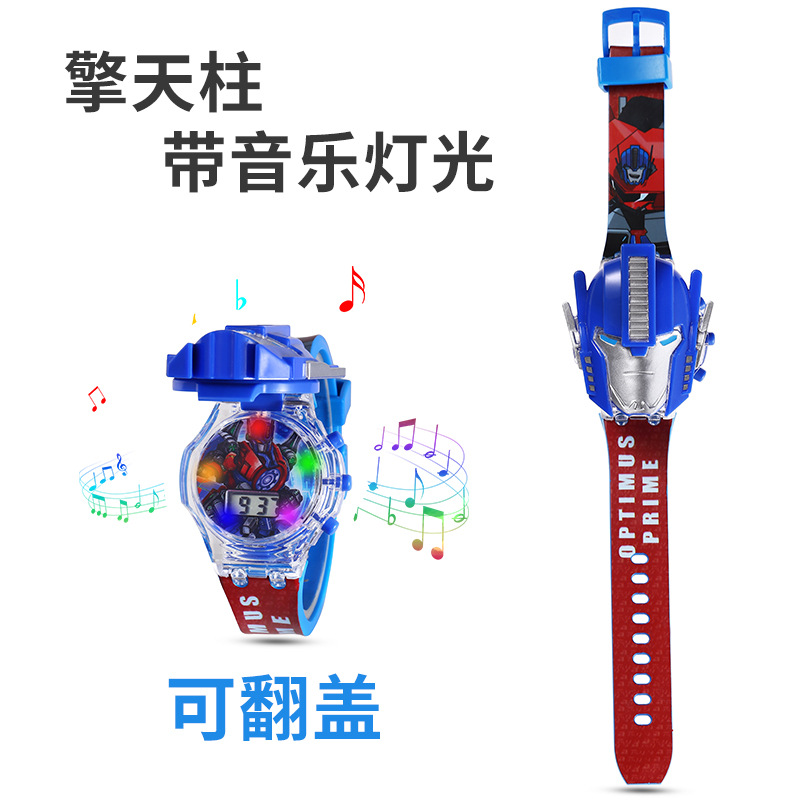 Linda chica corazón dibujos animados KT gato estudiante reloj novias regalo sanliou Hello Kitty reloj electrónico de alta apariencia