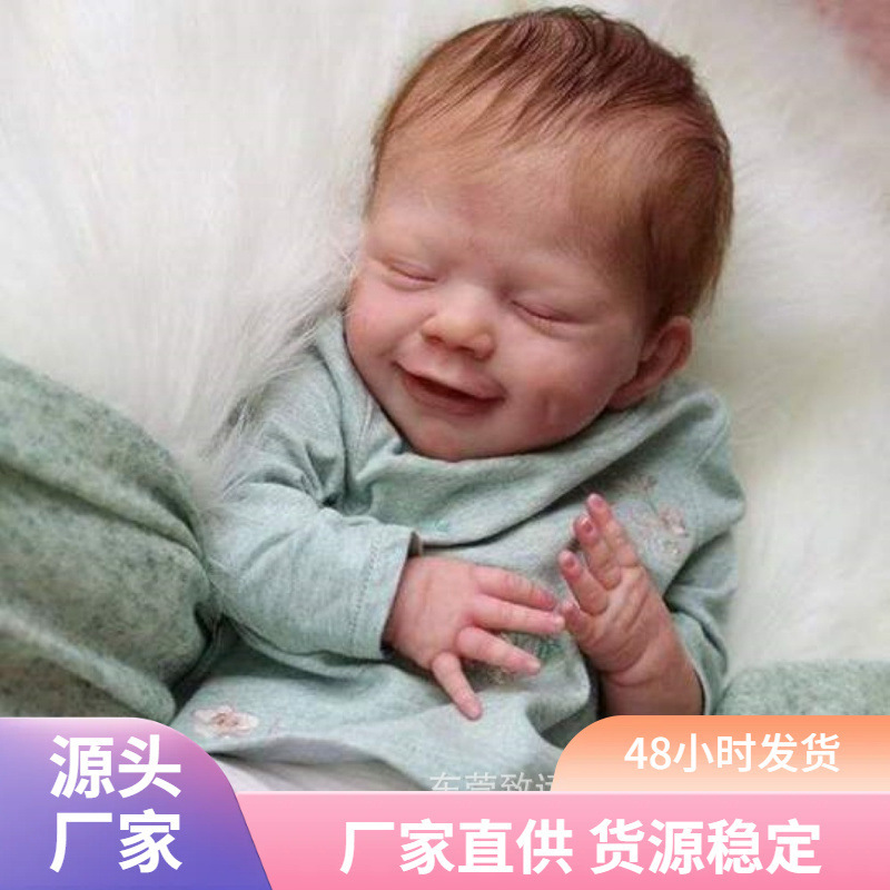 18 muñecas rnD pintadas muñecas 3D pr cambiar bebé abool sonriente pulgadas