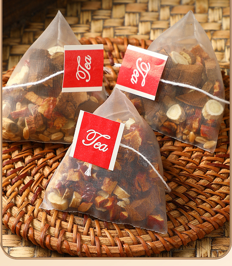 Astragalus Reishi Licorice Wheat Herbal Tea Huang Qi Ling Zhi Gan Mai Yin 6g x 15 Bags Sugar Free Wellness Drink specifications