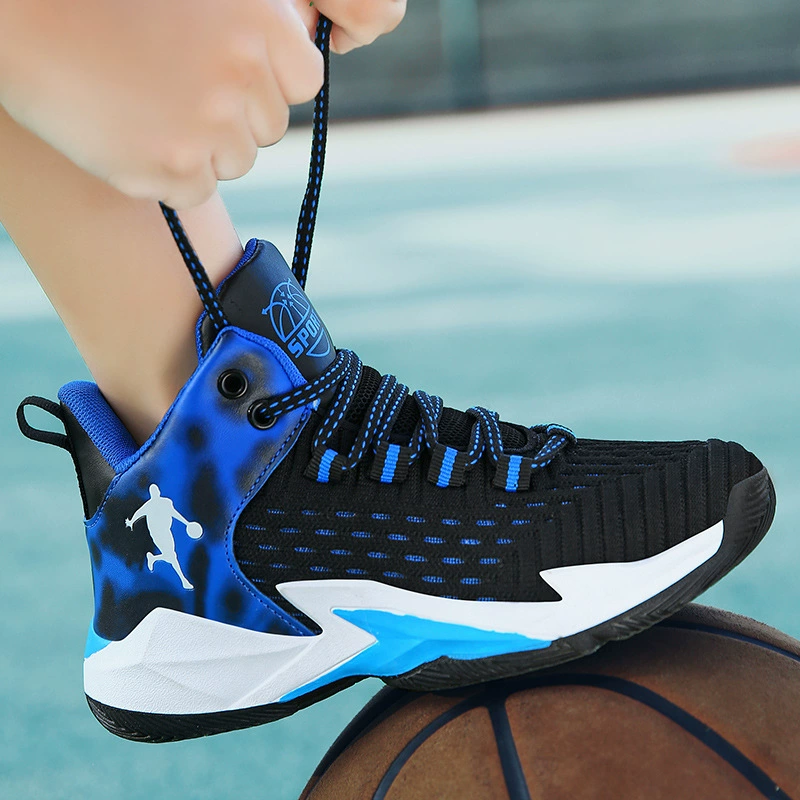 Детские баскетбольные кроссовки Мужская обувь Весна Лето 2024 Новый подросток Мальчик Спортивная обувь Бег