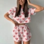 印花新款春夏跨境两件套