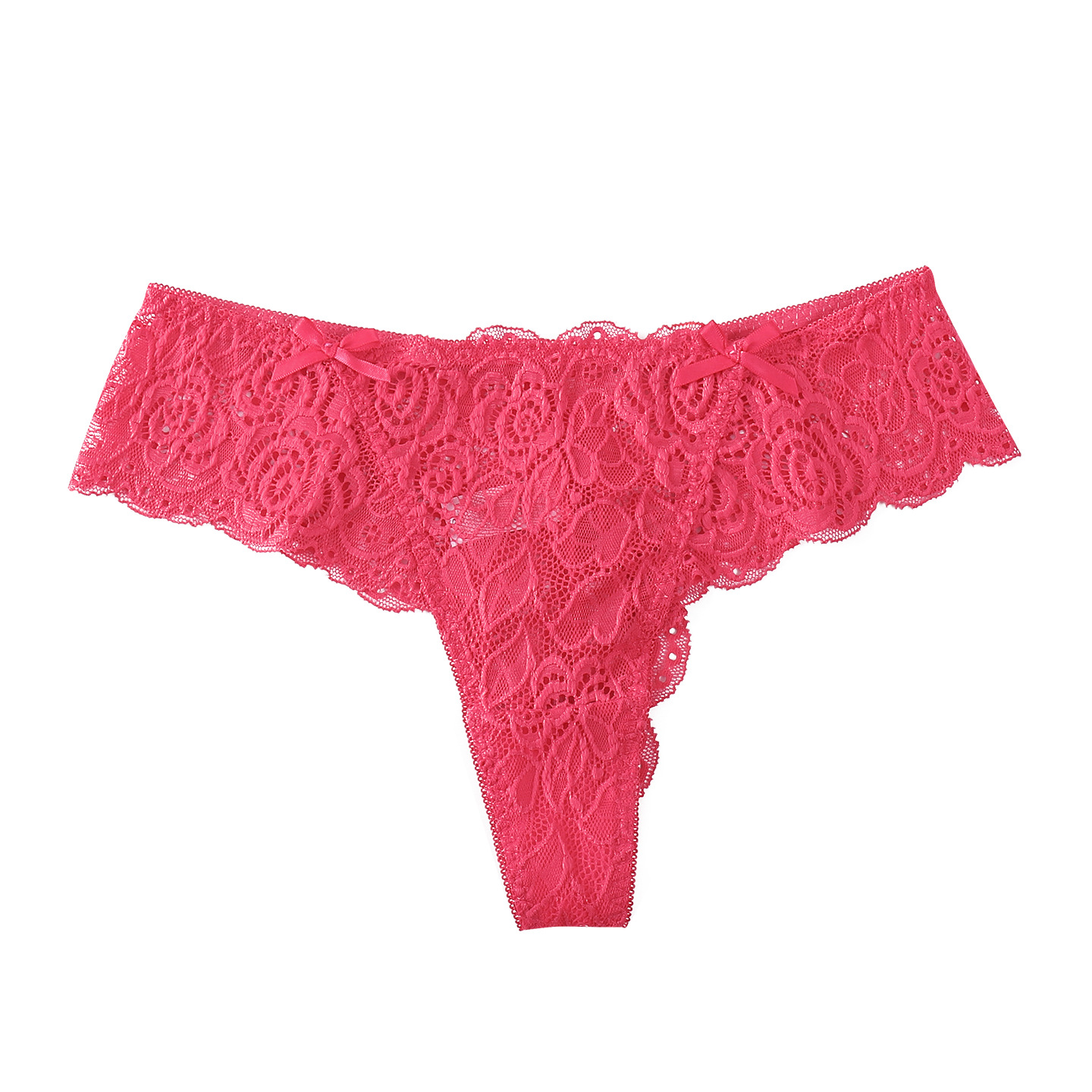 Otoño de la nueva mujer sexy encaje panties transpirables de cintura baja mujer triangles multicolores europeas y americanas panties