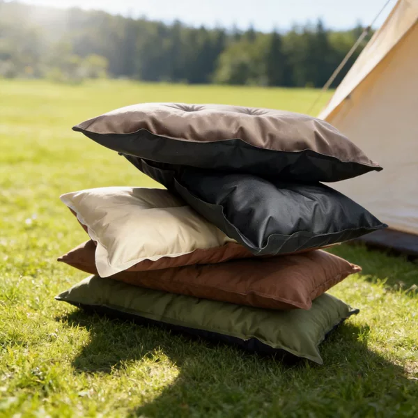 Self-inflating pillow, leisure tent, camping equipment, nap pillow, car travel pillow, multi-color