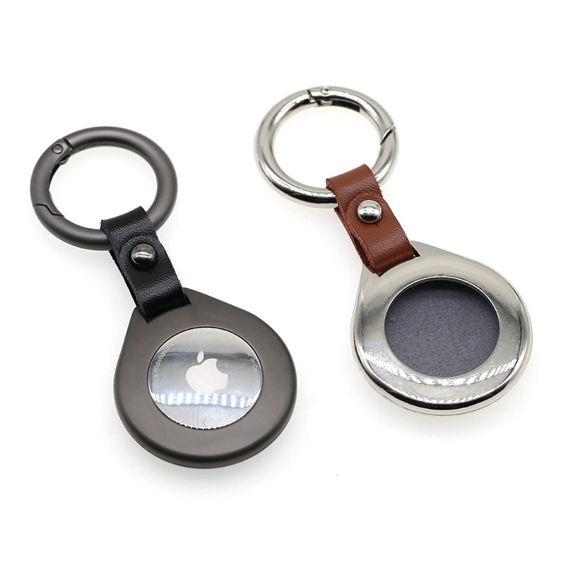 Nuevo AirTag funda protectora de Apple airtag llavero de metal anti-perdido tracker posicionamiento aleación funda protectora