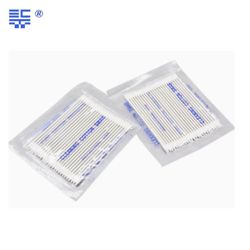 Optical fiber cleaning cotton swab optical power meter interface OTDR optical port cleaning welding machine V-groove special cleaning cotton swab