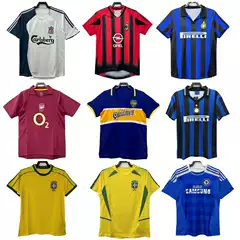 Football Retro Jersey Italian League Ac Chelsea Brazil Argentina Paris Florence Undertakes Drop Shipping