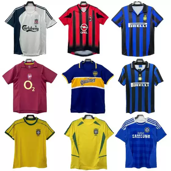 Football Retro Jersey Italian League Ac Chelsea Brazil Argentina Paris Florence Undertakes Drop Shipping