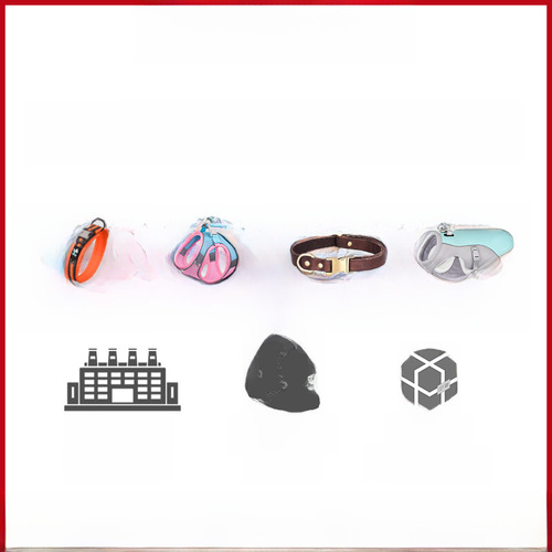 First-layer cowhide dog collar with engraved pet collar leash, soft and breathable dog collar, medium and large bow tie wholesale