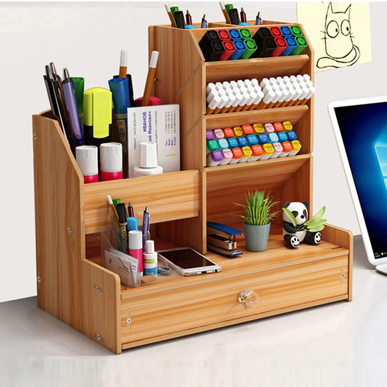 Wooden Oblique Pen Holder Stationery Storage Box Desk Organizer Student Dormitory Ornaments Storage Pen Holder Wholesale Wooden Oblique Pen Holder Stationery Storage Box Desk Organizer Student Dormitory Ornaments Storage Pen Holder Wholesale