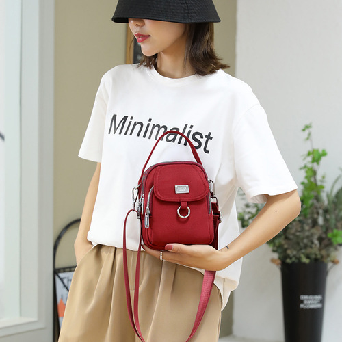 Shoulder bag women's cross-border wholesale  new trendy nylon handbag splash-proof fashion retro cross-body bag