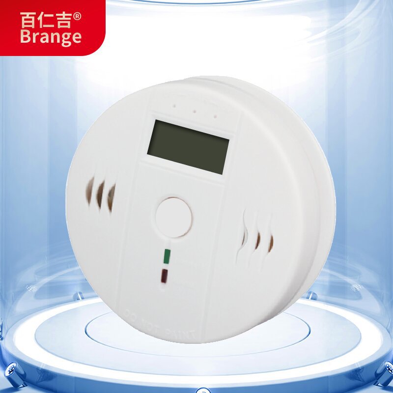 外贸供应独立式精度LCD数显CO检测报警器CO报警器CO感应报警器