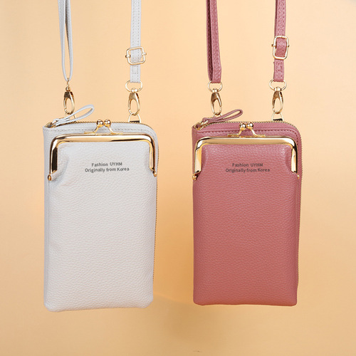  New Women's Long Money Korean Style Simple Double Zipper Large Capacity Coin Purse Multiple Card Slots Wallet Card Holder