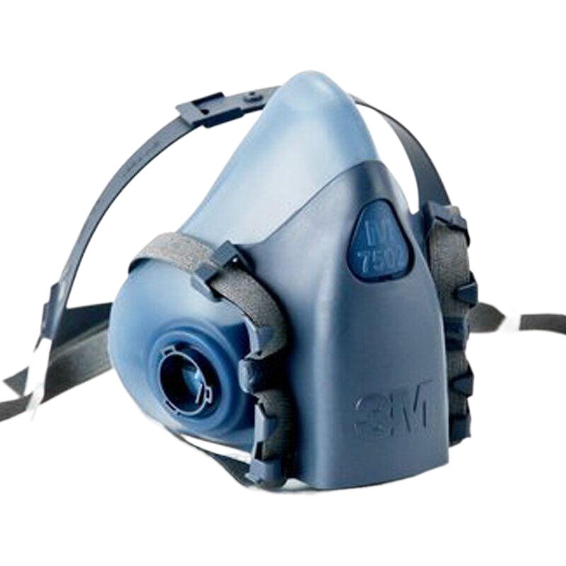 3M7502 máscara de gas 6200 versión mejorada silicona a prueba de polvo a prueba de pintura a prueba de formaldehído neblina de vapor orgánico